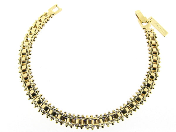 Gouden schakel armband