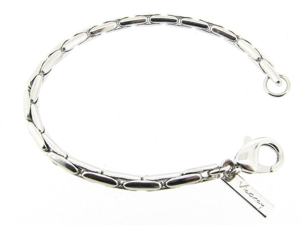 Zilveren armband met Palona cocktail schakels