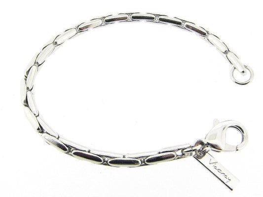 Zilveren armband met Palona cocktail schakels