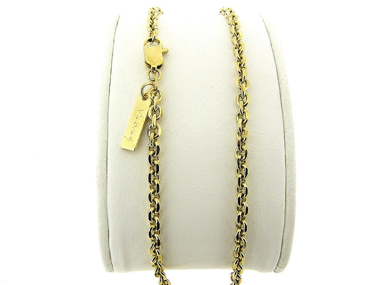 Trendy dunne gouden Jasseron halsketting met fantasie schakel