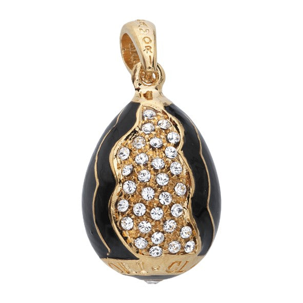 Gouden ketting met hangertje Hermitage Sint Petersburg ei