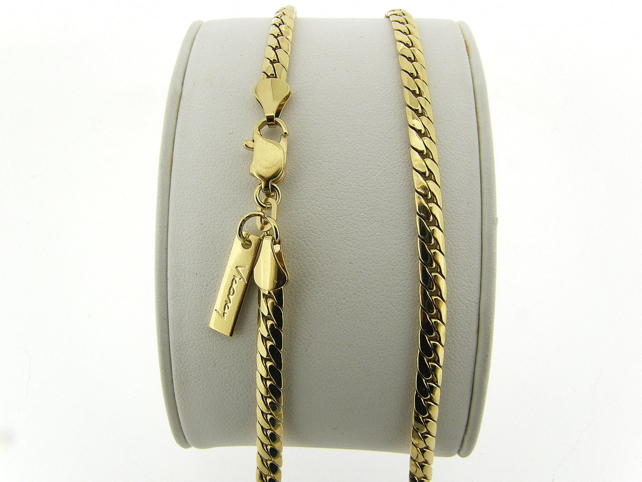 Gouden halsketting gourmet Luna cobra slangen collier