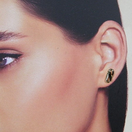 Gouden kleine figaro Franse oorknop