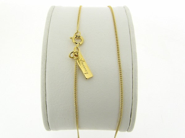 Gouden dunne gourmet Pendant kettinkje