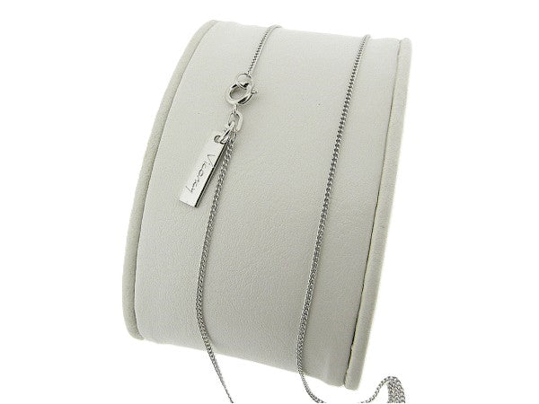 Zilveren dunne gourmet Pendant kettinkje