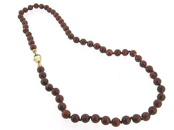 Jaspis edelsteen collier