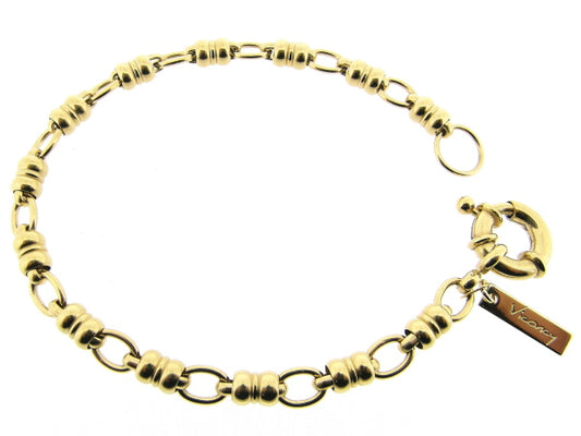 Schakelarmband met grote mode sluiting