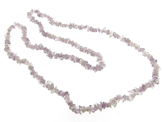 Light amethist edelsteen collier